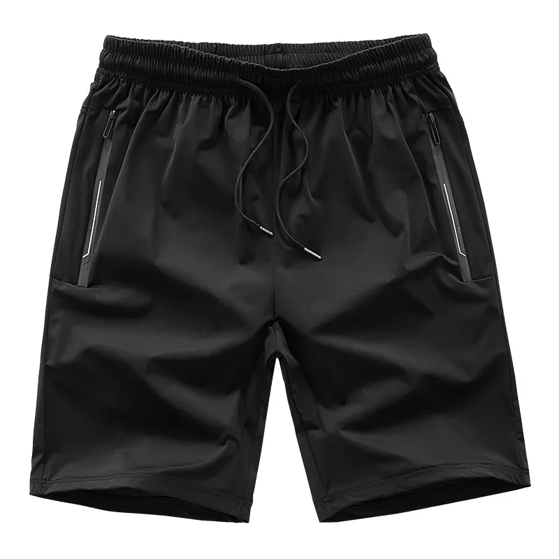 Plus size 7xl 8xl homens grandes shorts verão grande estiramento esportes casual solto grande tamanho 50 calções pretos