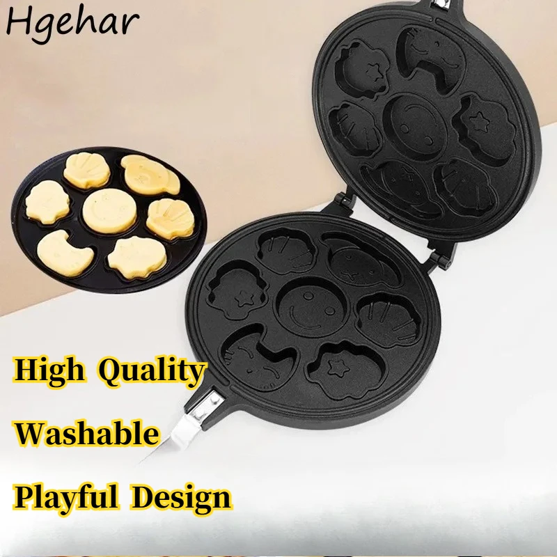 

Cartoon Waffle Mold Double-sided Design Kitchen Gadgets Baking Accessories Funny Cute Playful Cake Decorating Tool Cookie Cutter