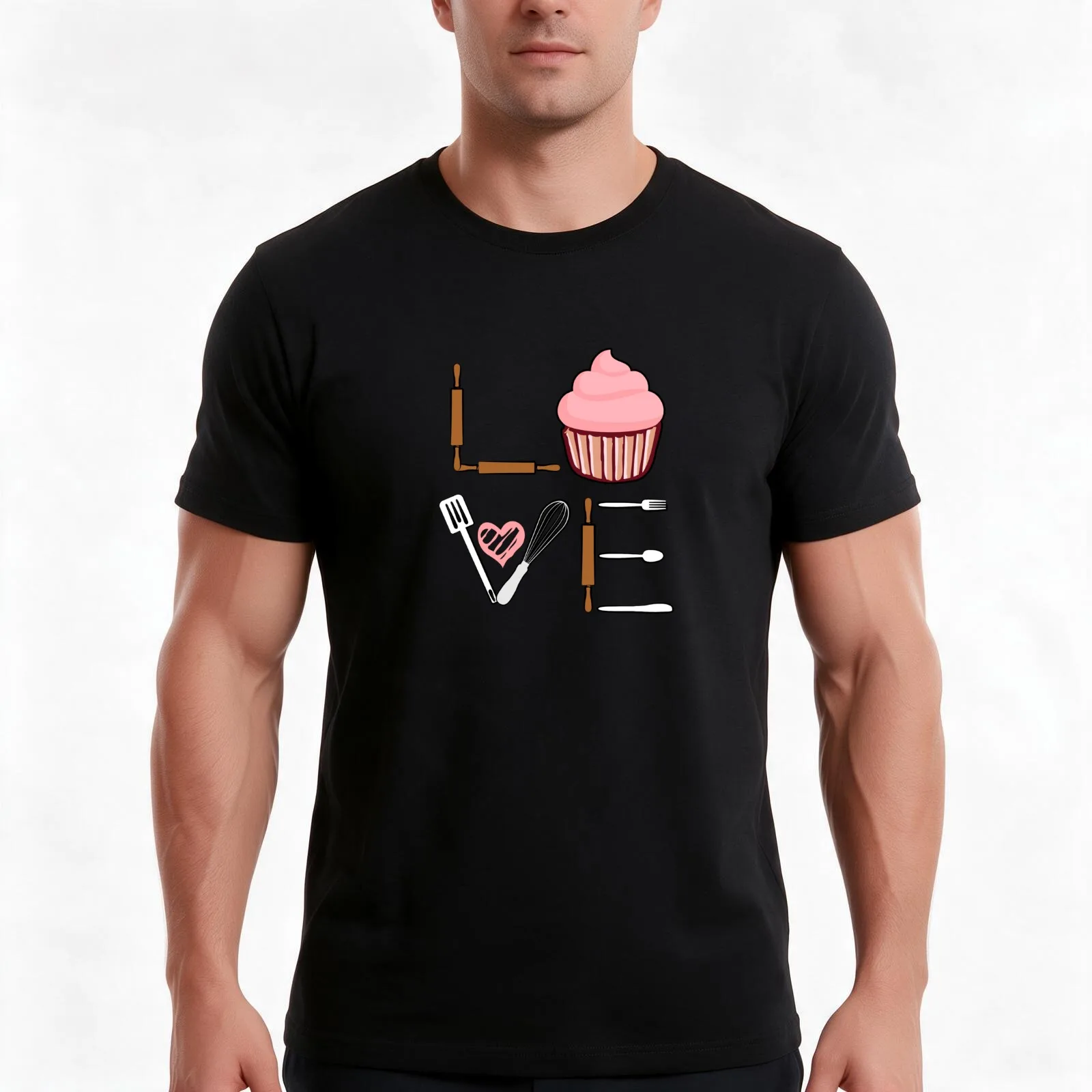 Love Baking Shirt Bakers Bakers Gonna Bake Bakers T-Shirt Summer Casual Cotton Tee Oversized Streetwear Tops 100% Cotton