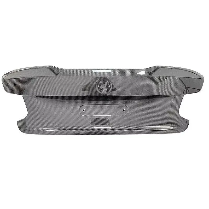 For BMW 2 Series F22 F87 M2 M2C Coupe 2-Door MP Style Double-sided Carbon Fiber Rear Trunk BootLid