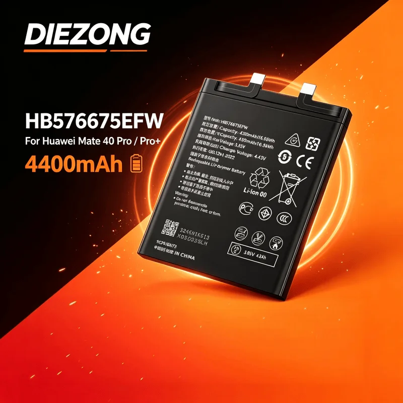 Fast Shipping HB576675EFW for Huawei Mate 40Pro/Mate 40 ProPlus Mobile Phone Battery High Performance 4400mAh