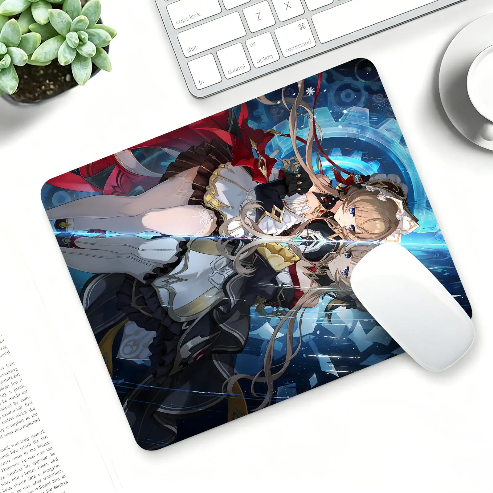 Genshin Impact Sandrone Mouse Pads Regular gaming mouse pad S/M/L size Office mouse pad Laptop desk mat Stitched edge mouse pad