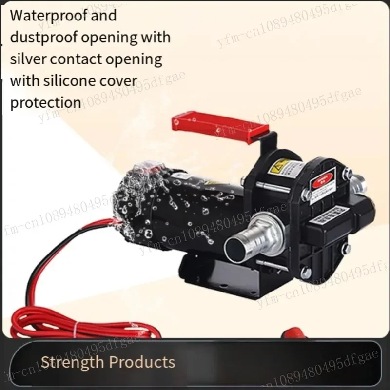 850W 40-80L/min High-Power Self-Priming Pump Pumping Urea Diesel Gasoline Bio-Methanol  Fuel Dispenser 12V 24V