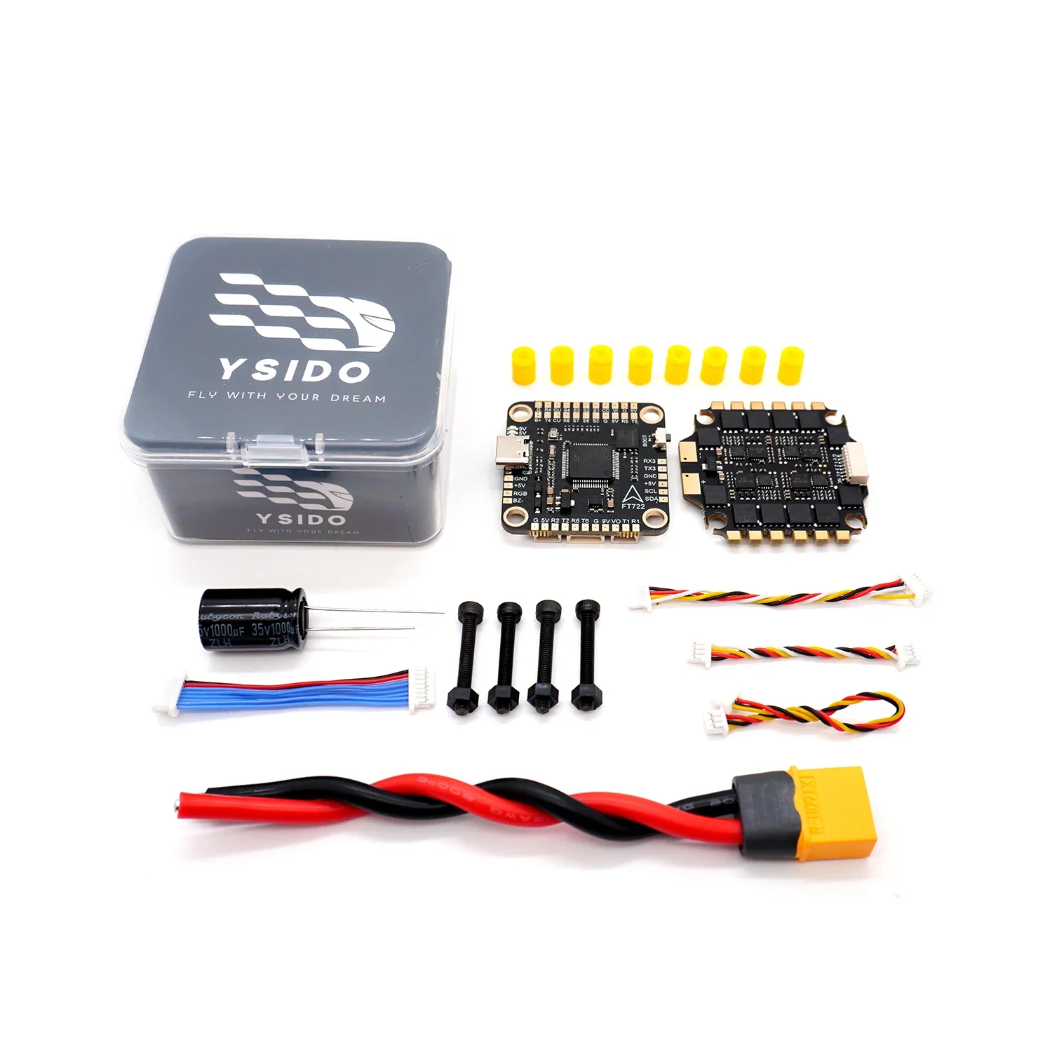 BoMaSYSIDO F405 F722 Flight Controller BLS 4-in-1 60A 80A 100A ESC 2-6S Stack/Flytower For Remote Control FPV Racing Drone Quadc