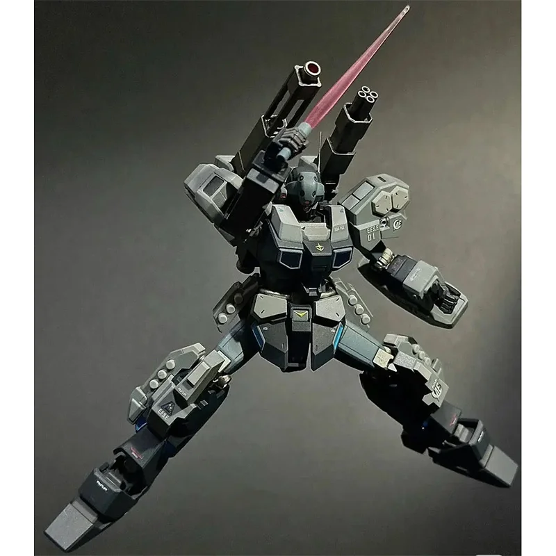 Hg 1/144 Rgm-96xs Jesta 대포 조립 모델 Jesta 액션 피규어 소장 어린이 교육 장난감 로봇 동상 Mech