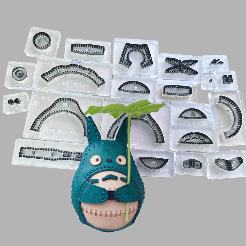 

Custom ice cream unicorn pendant knife mold hand leather DIY hand knife mold laser knife mold custom