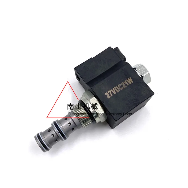 For Hyundai 150 215 225 305 375 385-9/9T Safety Lock solenoid valve coil pilot valve core  Excavator accessories