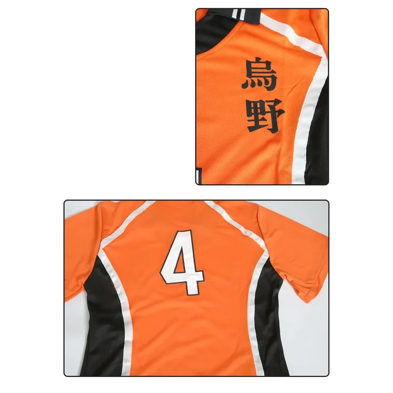 Anime Nekoma School T Shirt Men Karasuno High School Volleyball Club Hinata Shoyo Kageyama Sportswear Jerseys Halloween Gifts