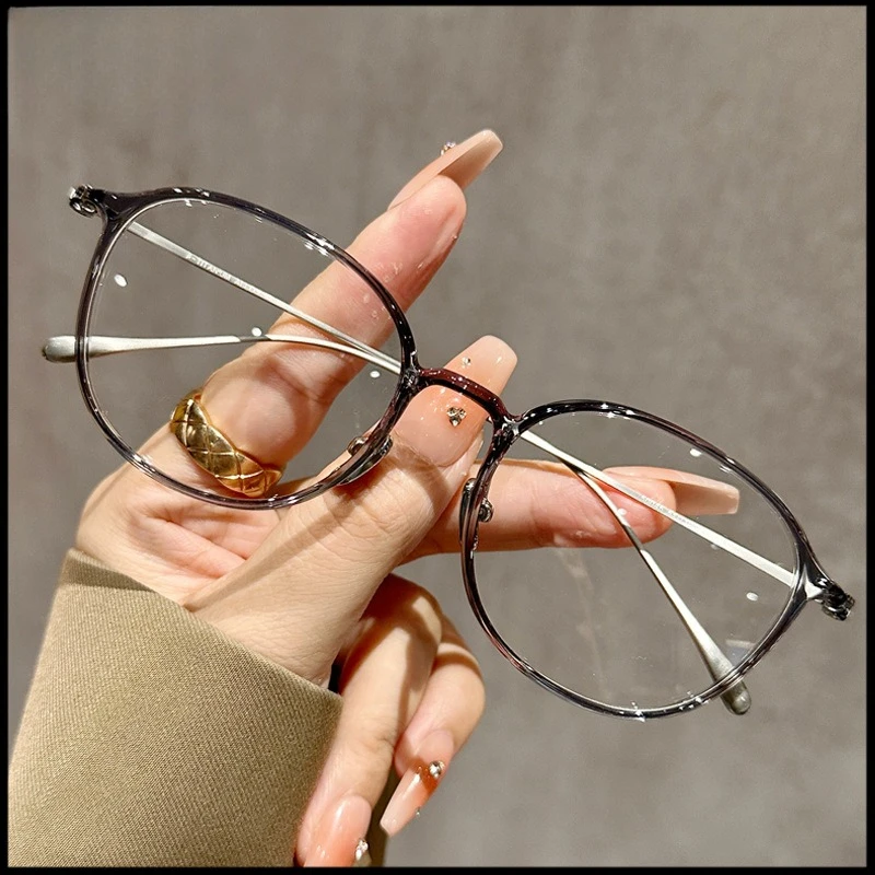 Blauw Licht Blokkeren Bril Plastic Titanium Leesbril Vrouwen Verziendheid Bril Aanpasbare Bijziendheid Brillen