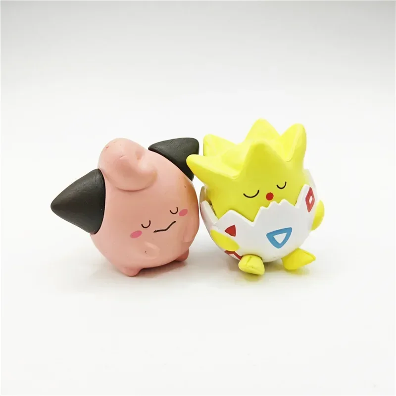 شخصية أنيمي بوكيمون رئيس مائل إلى جانب واحد Gengar Pikachu Psyduck Slowpoke Jigglypuff الشكل سيارة الديكور هدايا الأطفال
