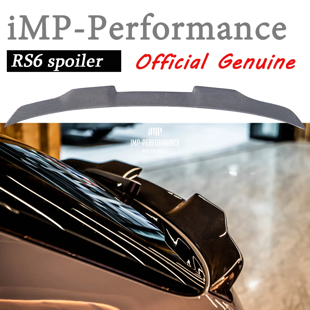 

Спойлер из карбона iMP Performance Style RS6, подходит для RS6 Avant C8 2019-2022 годов выпуска.