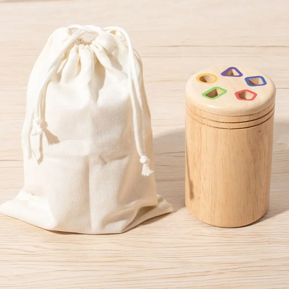 Montessori Farbsortierspielzeug, frühpädagogisches Holzform-passendes Spielzeug, kognitives Training, 2-in-1-Zähl-Puzzlespiel-Spielzeug