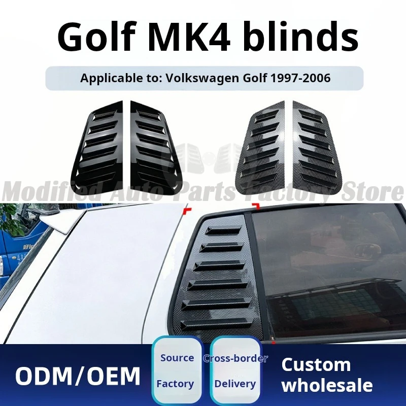 

Suitable for Volkswagen Golf Golf 4 High 4 MK4 1997-2006 Triangular Blinds Car Sticker Modification