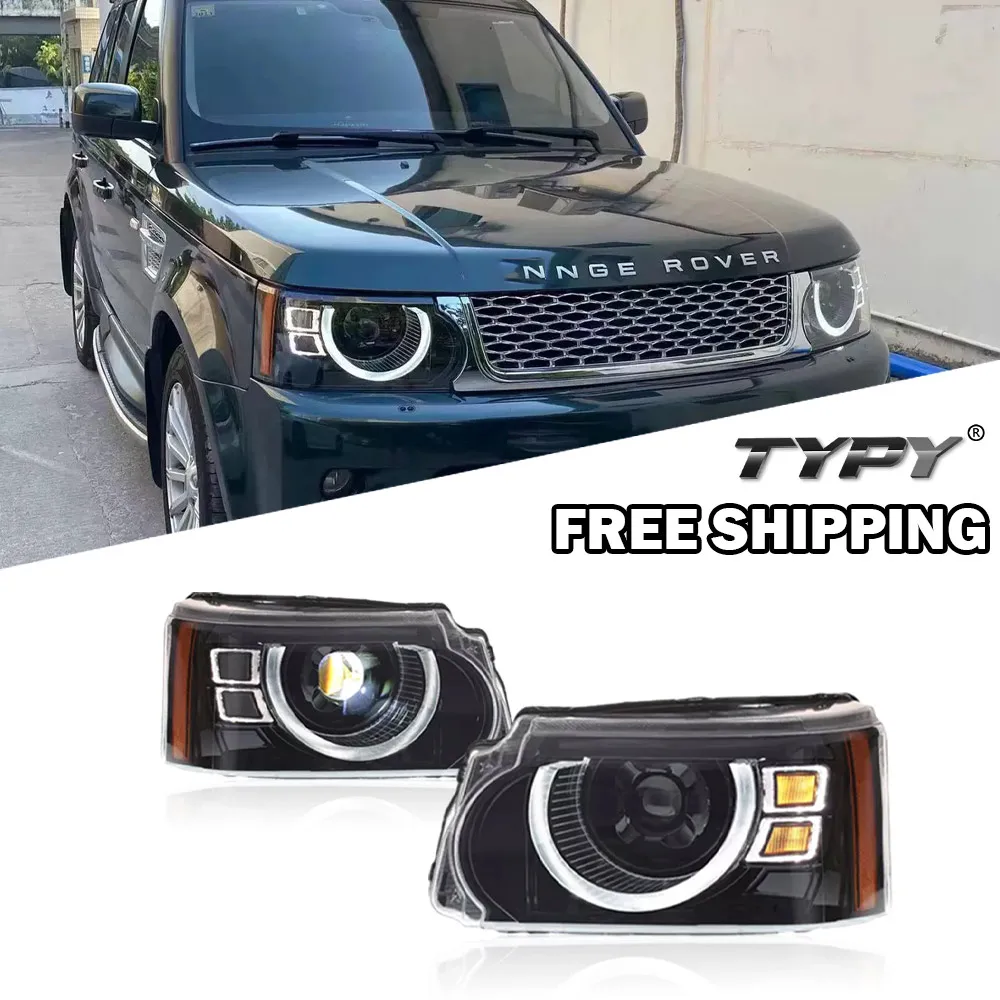 

Car Head Lamp For Land Rover Range Rover Sport Headlights 2010-2013 Upgrade to LED Defender Style Headlights Automobile Assembly