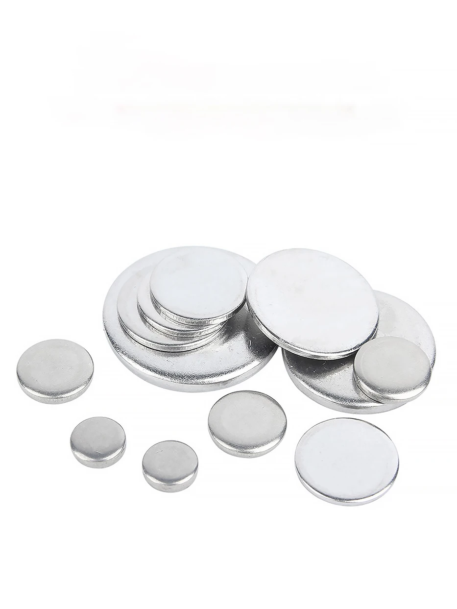 304 스테인리스 스틸 디스크, 스테인리스 스틸 원형 플레이트, 0.5-5mm 두께 원형 금속 시트