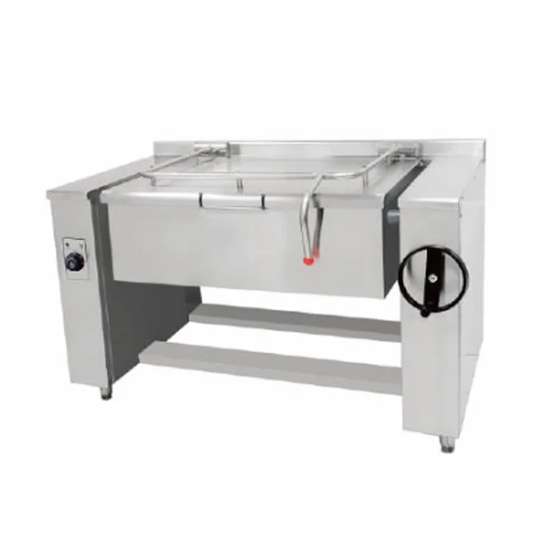 Tilting Wok, Large Capacity, Natural Gas, Liquefied Gas, Wok