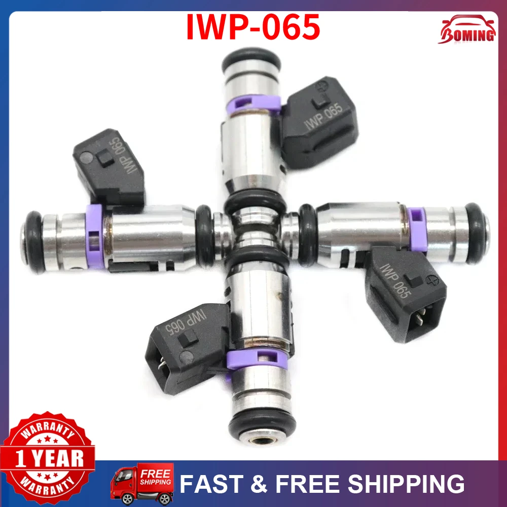 IWP-065  Car Fuel Nozzle Injector 4pcs IWP065 for Fiat Palio UNO Punto Siena Strada Fiorino 50101302 7078993 IWP 065