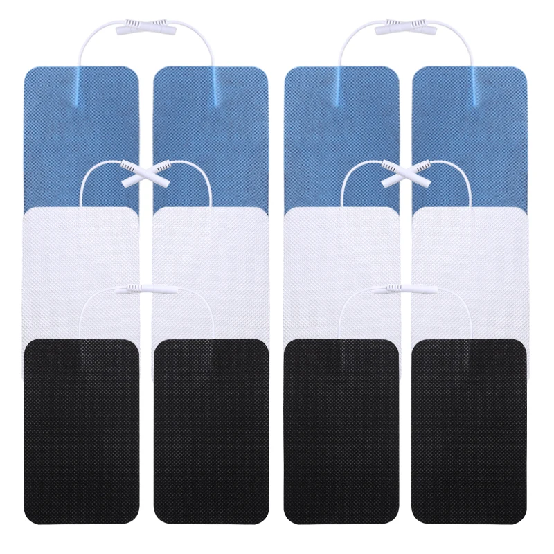 

7x11cm Self-Adhesive EMS Electrode Pads Electric Muscle Stimulator Conductive Gel Patch for Pulse Massager Replacement Accessory