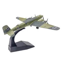 Exquisite Plane Model 1/144 German Airplane Gifts Decor Fighter Model Toy for  Home Countertop Model Aircraft Enthusiasts