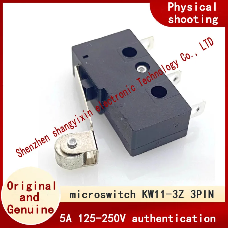 Microswitch Travel switch Original certification UL TUV CQC KW11-3Z 5A 125V/250V 3 pin