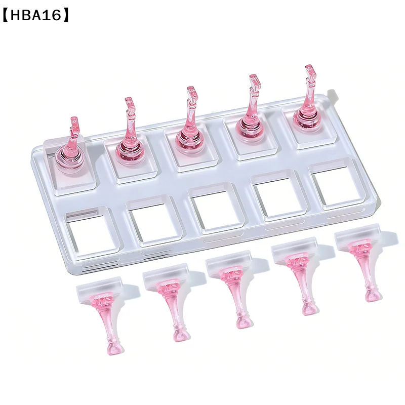 

Подставка для накладных ногтей из акрила, 10 секций, немагнитная, для демонстрации гель-лаков «кошачий глаз», держатель для типсов, практичная подставка для демонстрации накладных ногтей