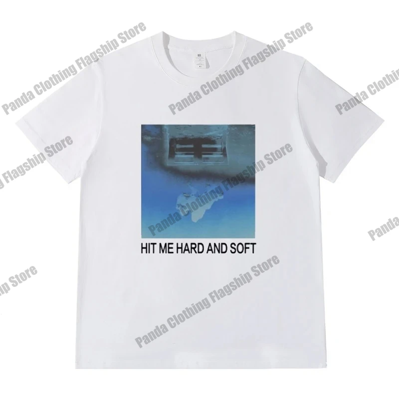 تي شيرت من القطن الخالص بيلي إيليش، ألبوم جديد ضرب لي هارد، نفس تي شيرت الراب بأكمام قصيرة ماركة عصرية للرجال والنساء