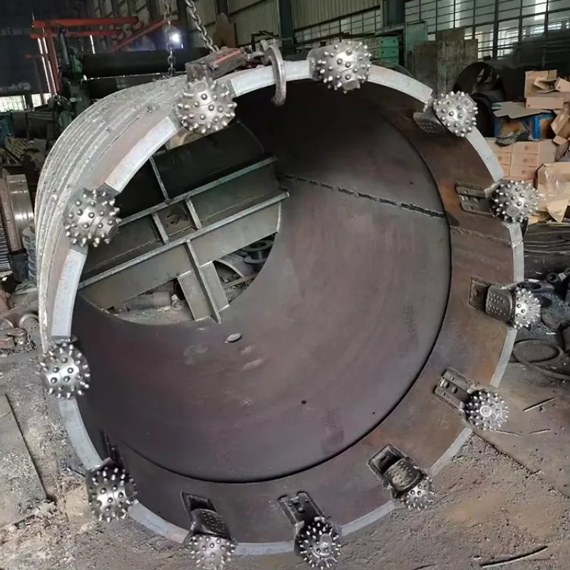 Construction Machine Piling Accessories Single Double Bottoms Core Barrel Soil Drilling Teeth Machinery Parts