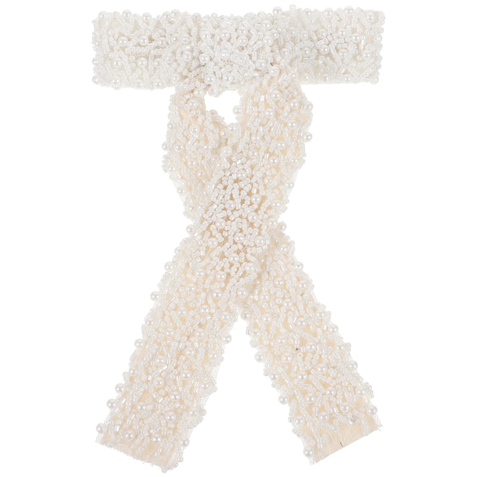 

Pearl Beaded Hair Clip Barrette Fashion Accessories for Teen Girls Fabric Bow Clips Barrettes Women