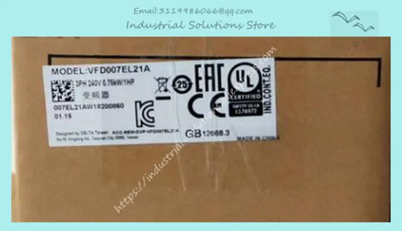 VFD004EL21A VFD007EL21A VFD007EL23A VFD015EL21A VFD022EL21A VFD002EL11A VFD004EL11A VFD007EL11A VFD002EL Inversor nuevo Original