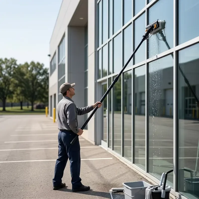 Carbon Fiber Telescopic Pole for Building Cleaning or Huge Boat Cleaning High Reach and Light Weight