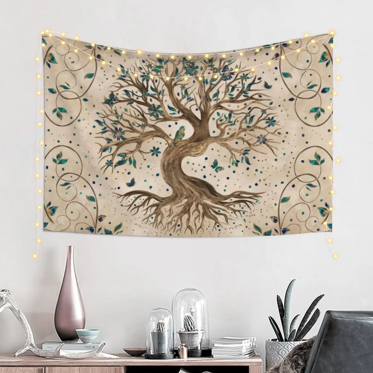 Tree of Life - Yggdrasil Tapestry House Decor Wallpapers Home Decor Wall Decor Hanging Tapestry