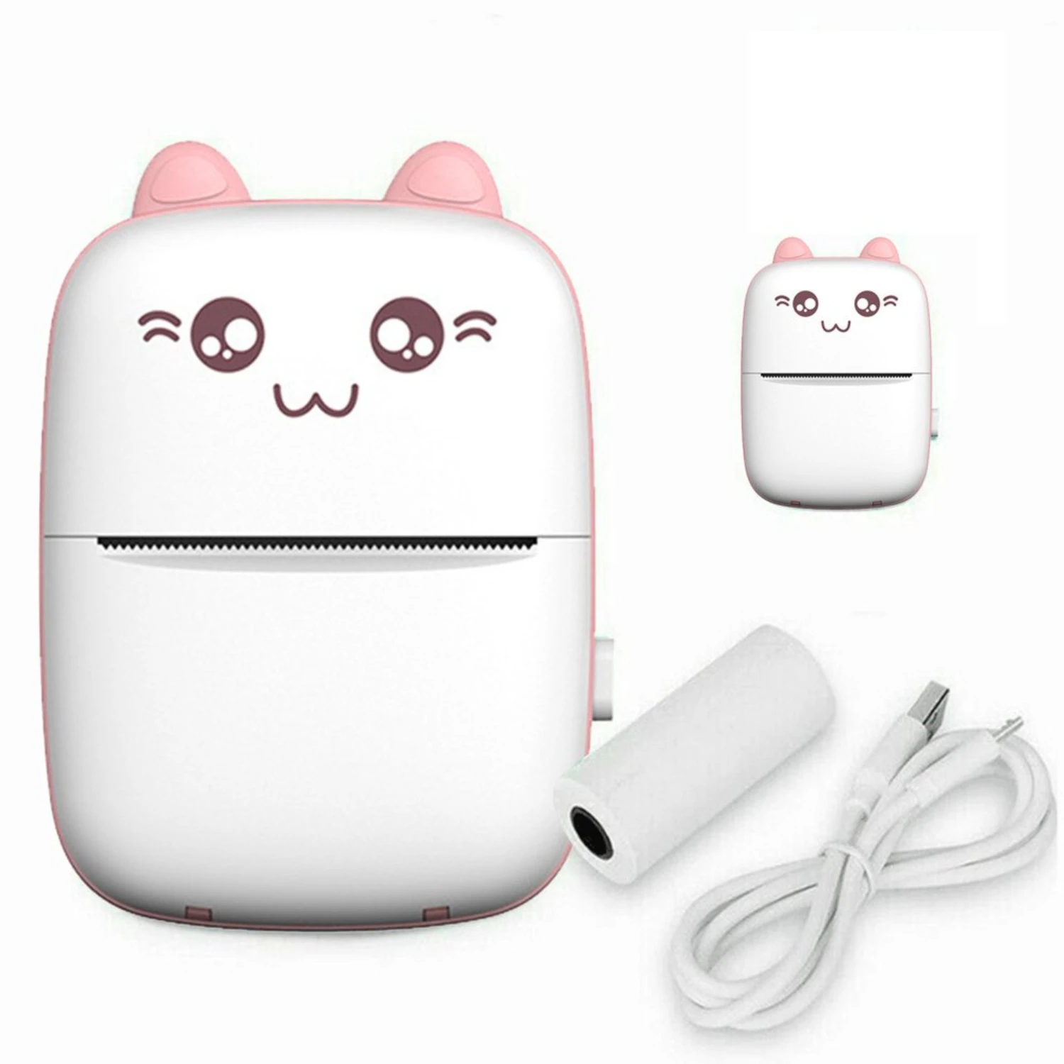 Impresora Bluetooth portátil térmica al por mayor de 58 mm - Mini impresora fotográfica de imágenes POS inalámbrica para teléfono