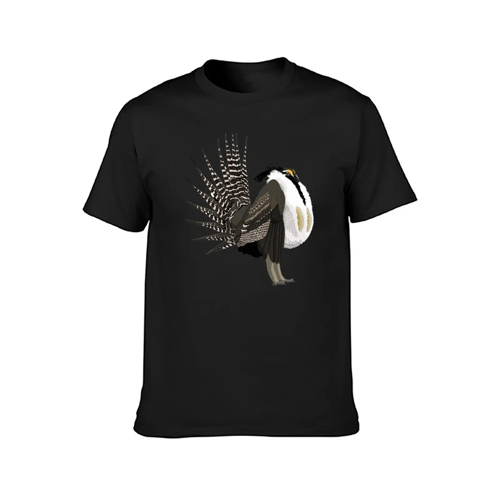 Gunnison Sage-Grouse (support the Bird Conservancy of the Rockies) T-Shirt plus sizes plus size tops mens t shirts