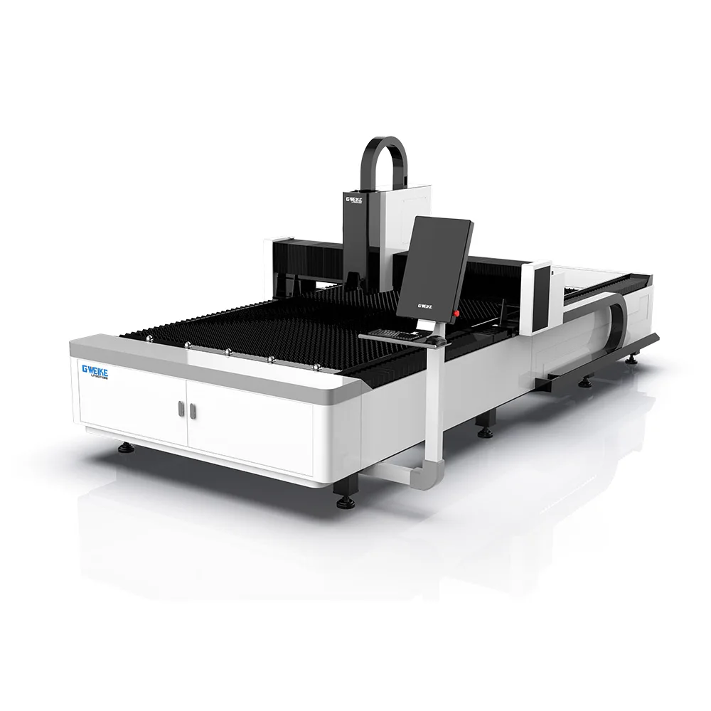 Gweike – Machine de découpe Laser à Fiber entièrement automatique, 1000w 1500w, à faible coût, pour le métal