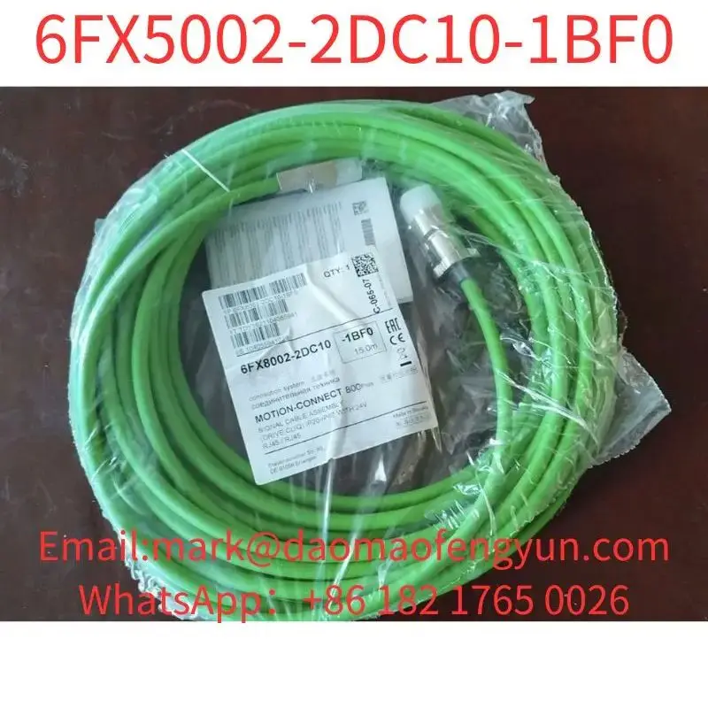 6FX5002-2DC10-1BF0 Brand New Signal cable pre-assembled type: 6FX5002-2DC10 (SINAMICS DRIVE-CLiQ) plug IP20/IP67