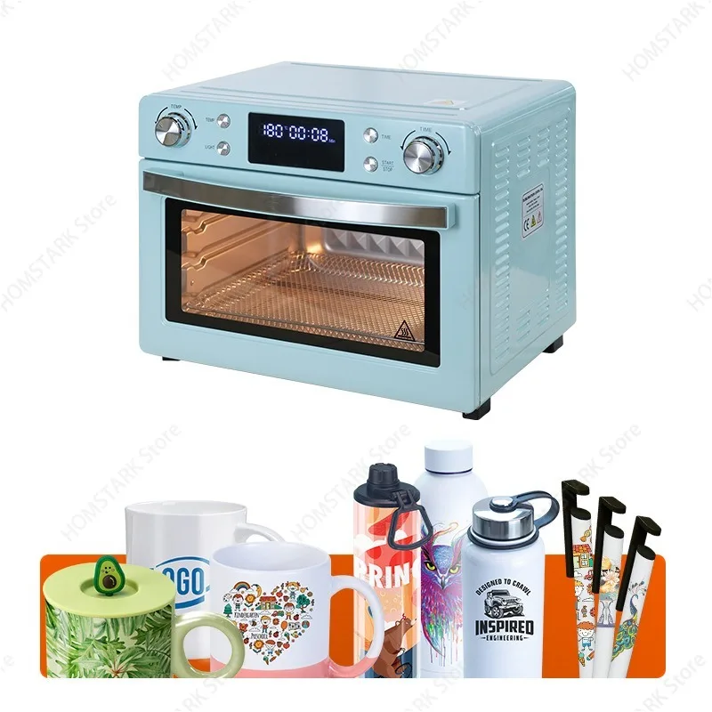 3DSublimation Convection Heat Press Oven Thermal Transfer Equipment for Custom Pattern Printing on Mugs Cup DIY Craft Production