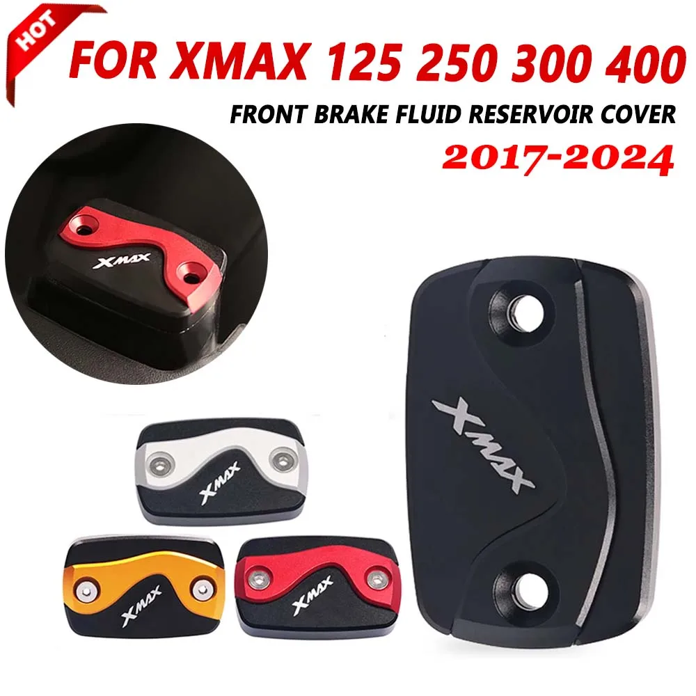 For YAMAHA X-MAX XMAX 300 250 125 XMAX300 XMAX250 XMAX125 Motorcycle Front Brake Fluid Reservoir Cap Cover Brake Fluid Tank Cap