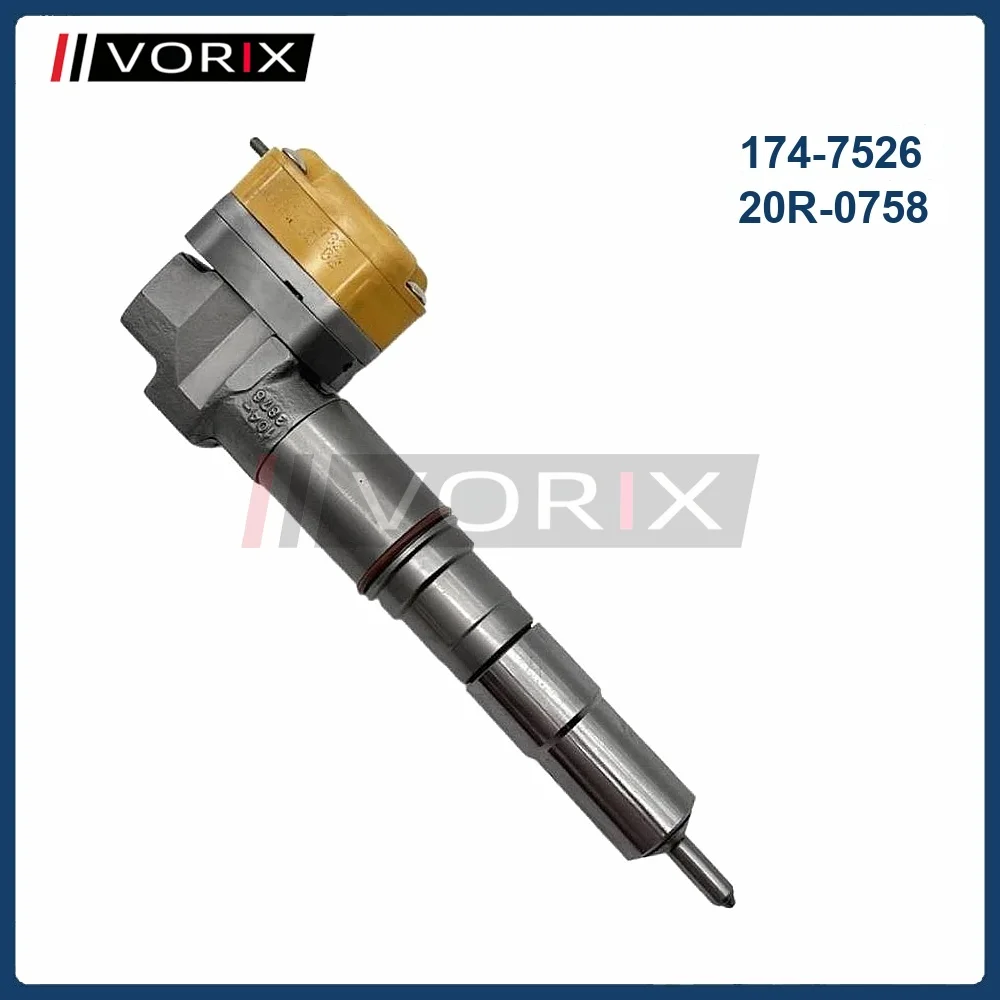 

174-7526 1747526 20R-0758 20R0758 Fuel Injector for CAT 631E 651E TRACTOR 69D