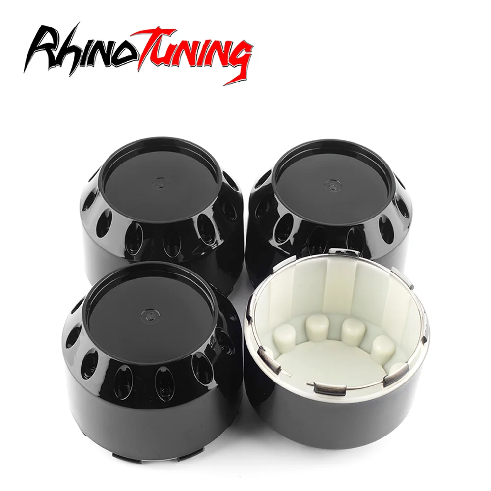 Rhino Tuning 1pc/4pcs 98.5mm(3.88in)(+ -1mm)/95mm(3.74in)(+ -1mm) Center Caps for Alloy Wheels Hub Cover Accesorios Coche