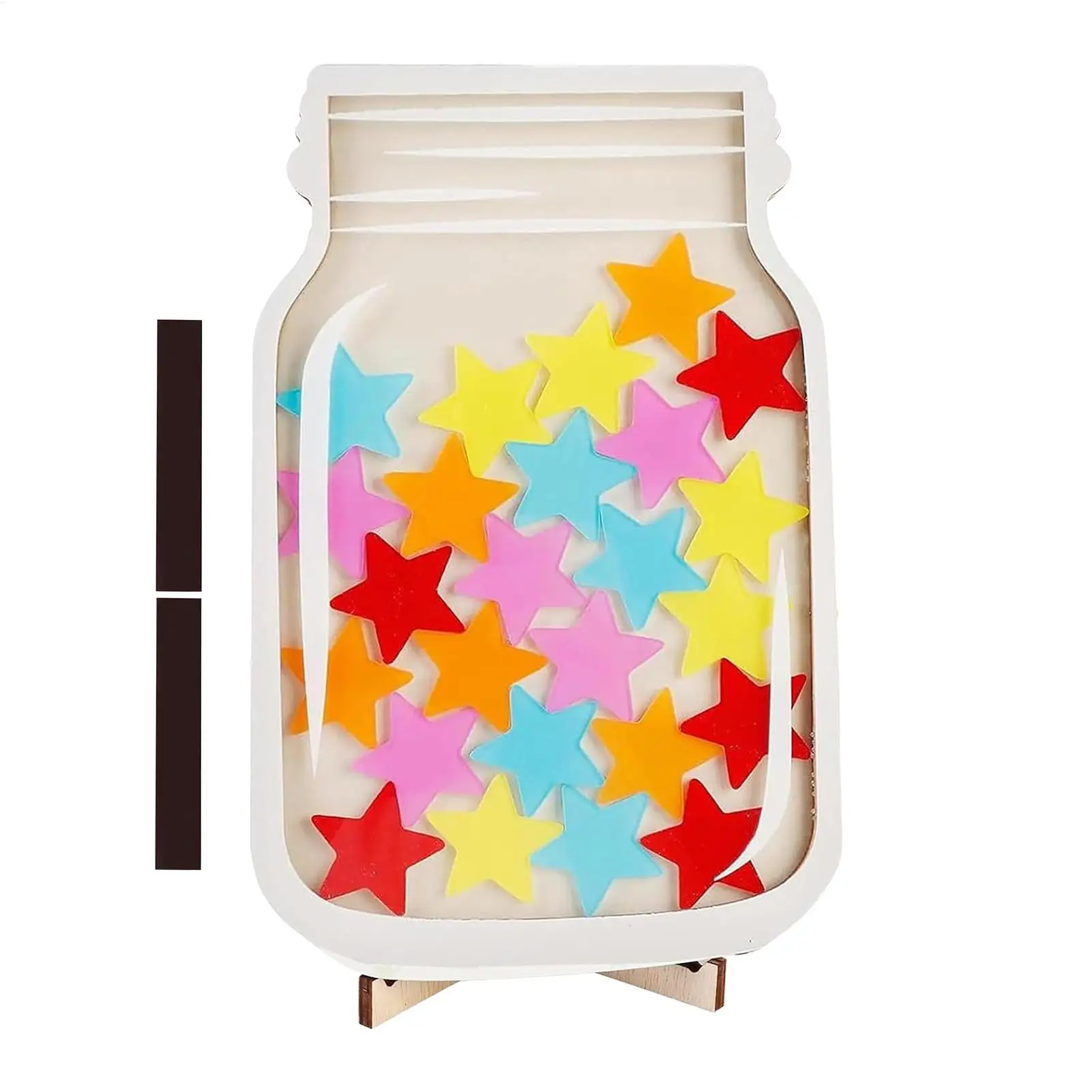 Wooden Jar Reward Behavior Potty Training Tool For Classroom Educational Motivation Tool Reward storage