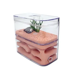 Hoch Feuchtigkeitsspendende Ant Farm Gips Ant Nest Insekt Box mit Werkstatt Pet Anthill Burg Natürliche Ökologische Ant Haus 12*6*10cm