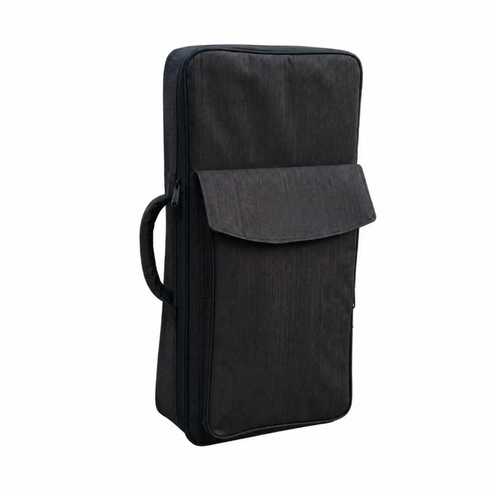 Durable Flute Storage Case Oxford Cloth Exterior Silk Velvet Interior Fits Flute Music Stand and Book
