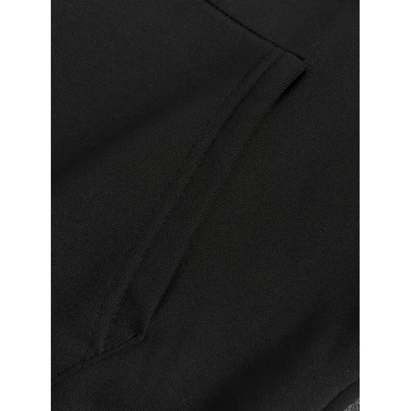 Autumn and Winter Men's Skeleton A-line Printed Micro Elastic Comfortable Hooded Sweatshirt Outdoor Urban Fashion Street Wear