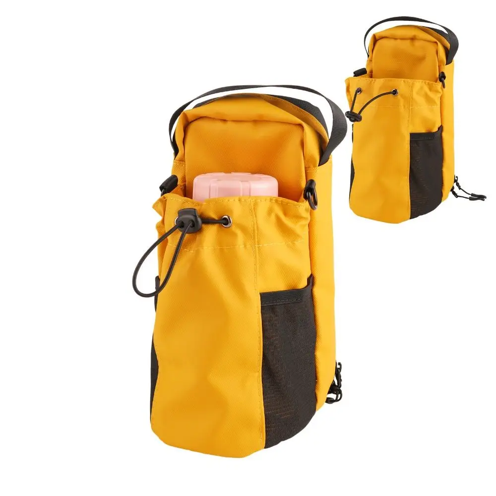 

Magnetic Water Bottle Sling Bag Large Capacity Multi-layer Gym Bottle Bag Portable Convenience Crossbody Sports Bag Fitness