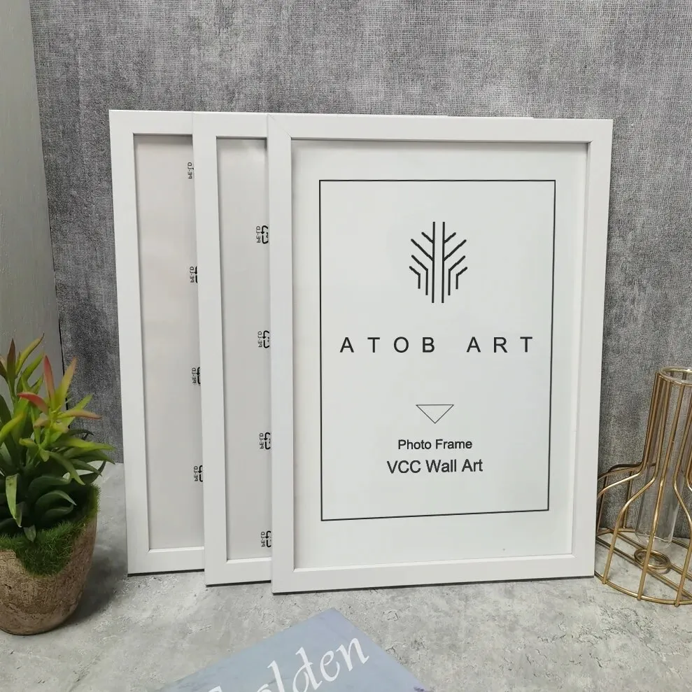 3Pcs Wooden Photo Frames For Picture Wall 10X15 15X20 20X25 A4 Pictures Frame Stand For Pictures Photo Decor Commemorative Gift