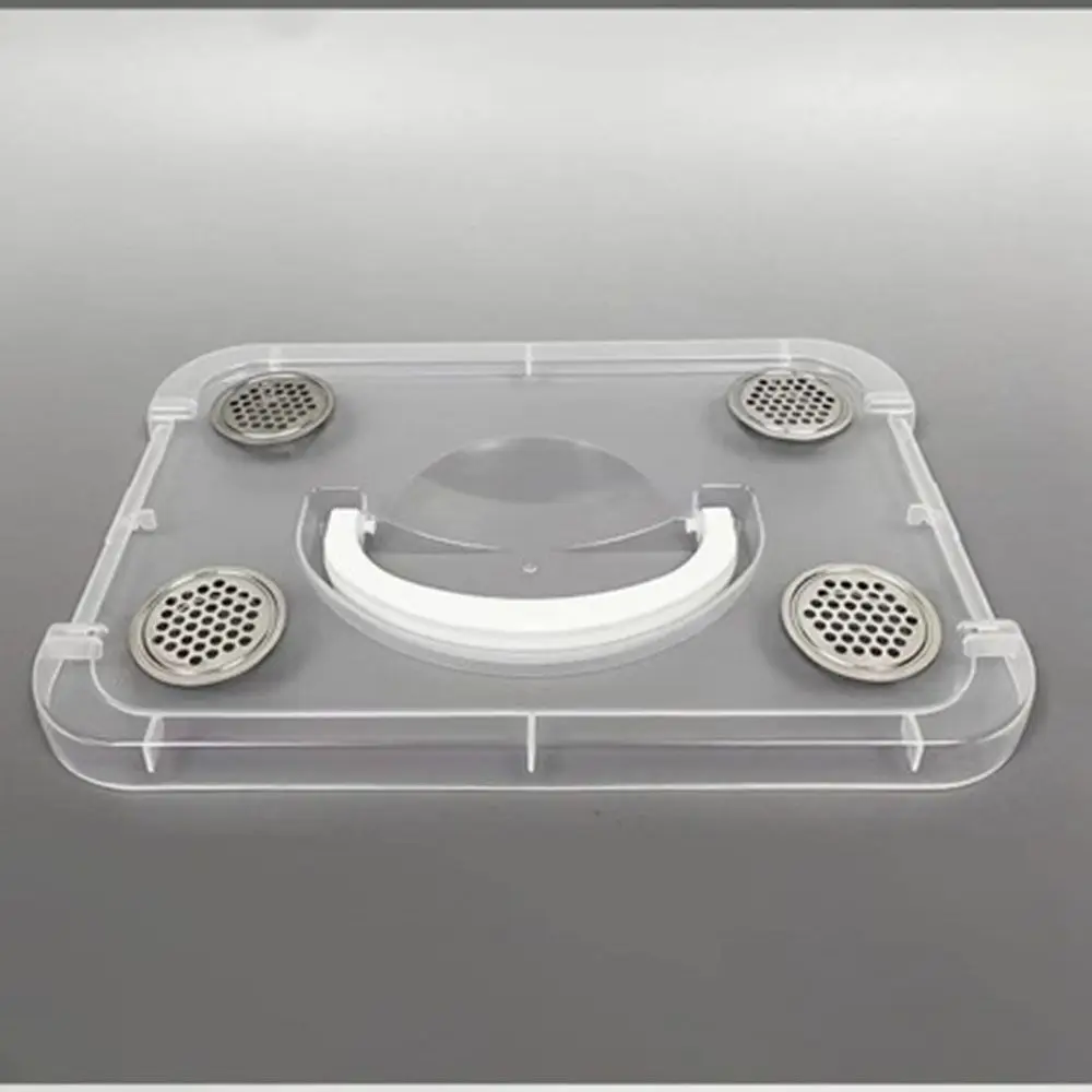 Transparent Mealworm Breeding Box Moisture-proof Double-Layer Bread Worm Filter Feeding Box Mesh Screening Feces Breeding