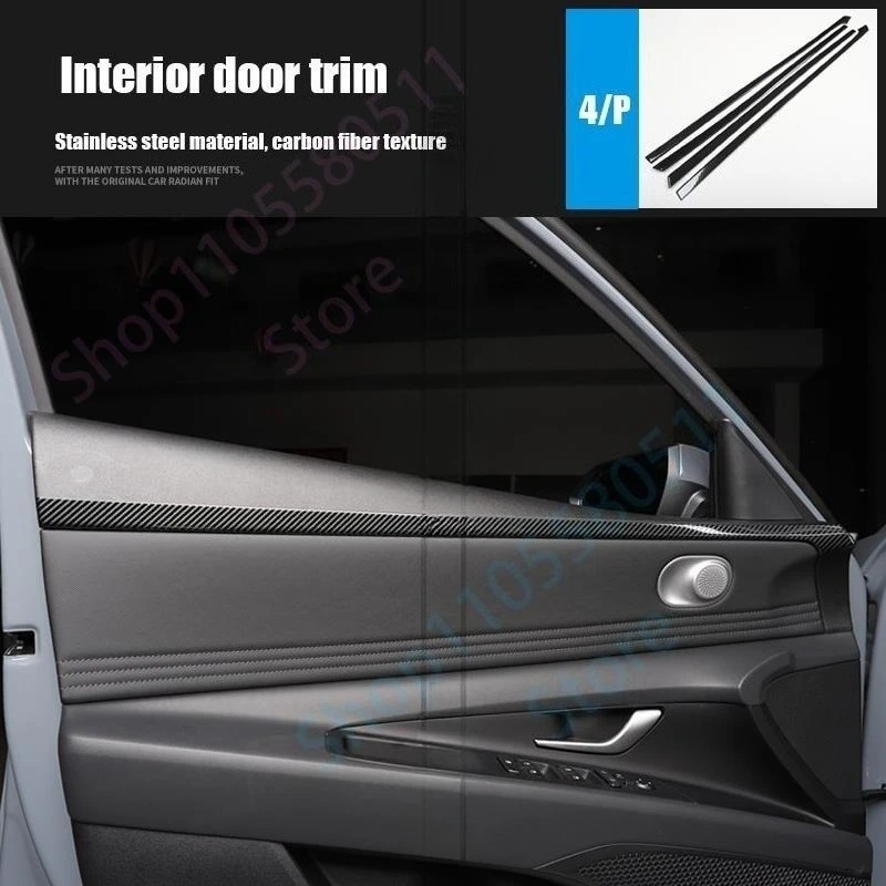 Poignée de porte centrale de climatisation intérieure pour Hyundai Elantra CN7 2021, une variété de décorations modifiées Avante