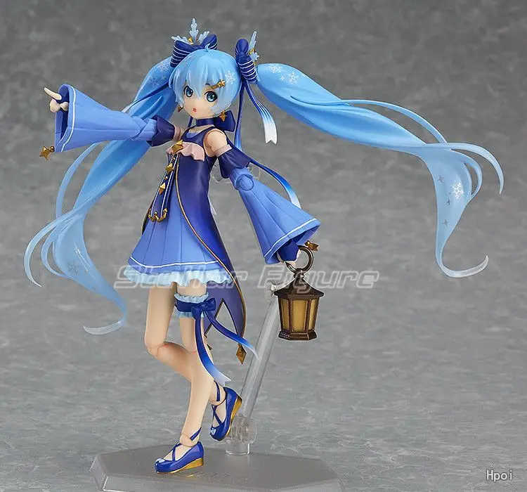 【SF】In Stock Original Max Factory FigmaEX37 Miku Snow Mirai 2017 Figures Collection Animation Gift