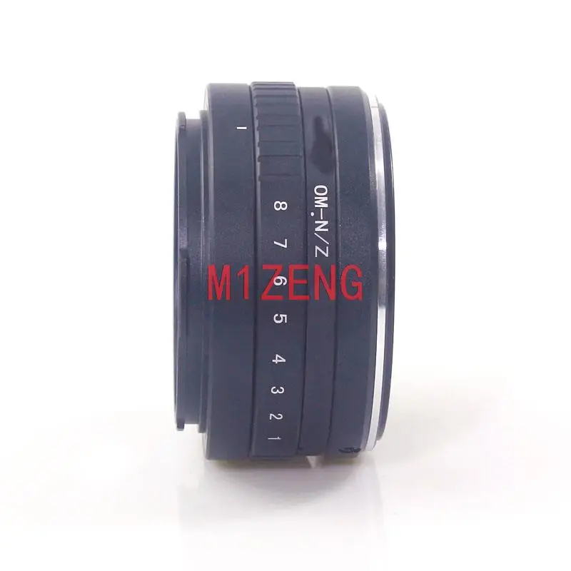 Переходное кольцо наклона OM-NZ для объектива с креплением Olympus om на nikon Z Mount Z5 Z6 Z7 Z6II Z7II Z9 ZFC Z50 полнокадровая беззеркальная камера