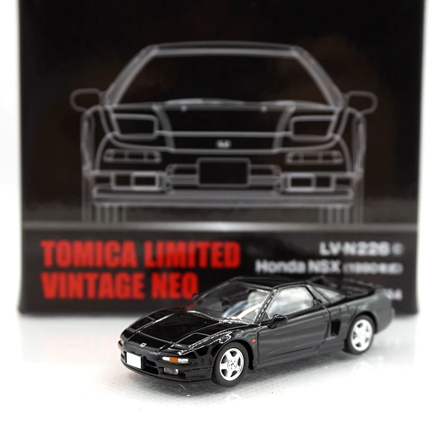 Tomytec tlv 1:64  n226c/n228c Honda nsx 90/97 style Die-cast alloy car model collection display gifts